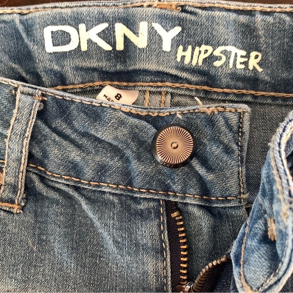 DKNY Girls Hipster Shorts Size 8 - Picture 3 of 3